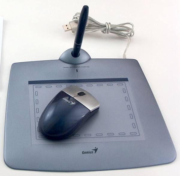 genius tablet mouse pen